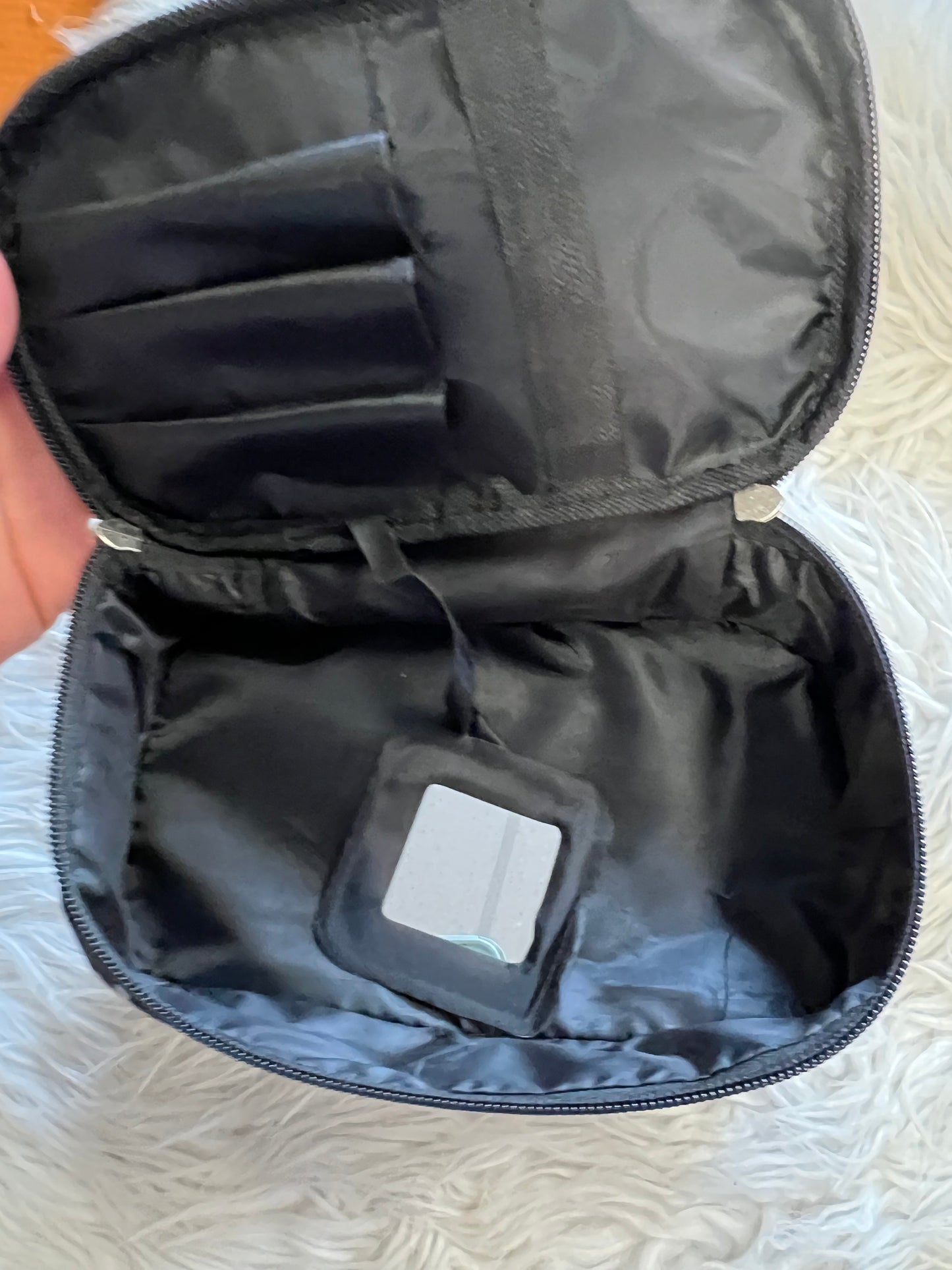 Brand new double layered a zipper bag