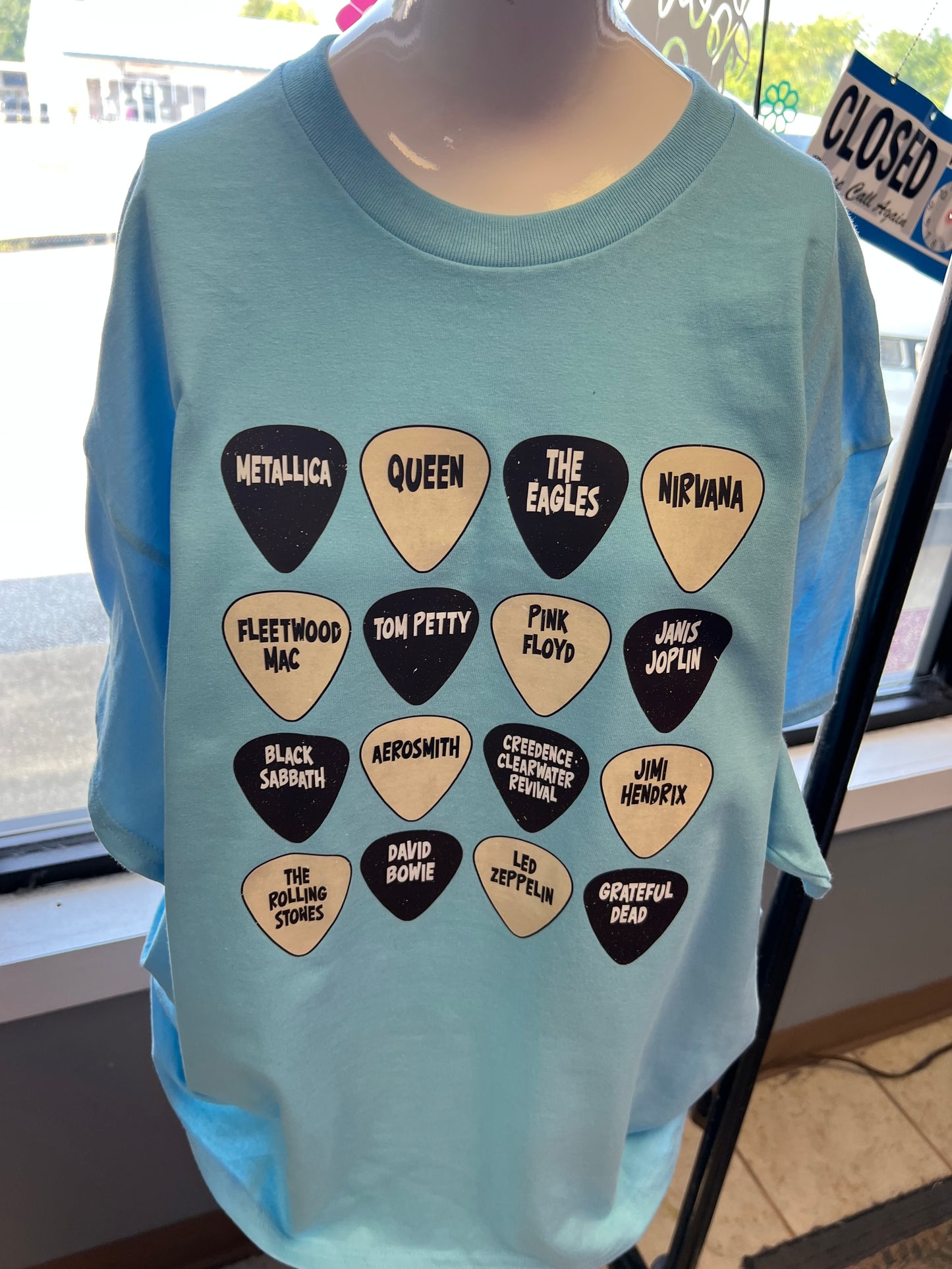 New  unisex T-shirt rock ānā roll