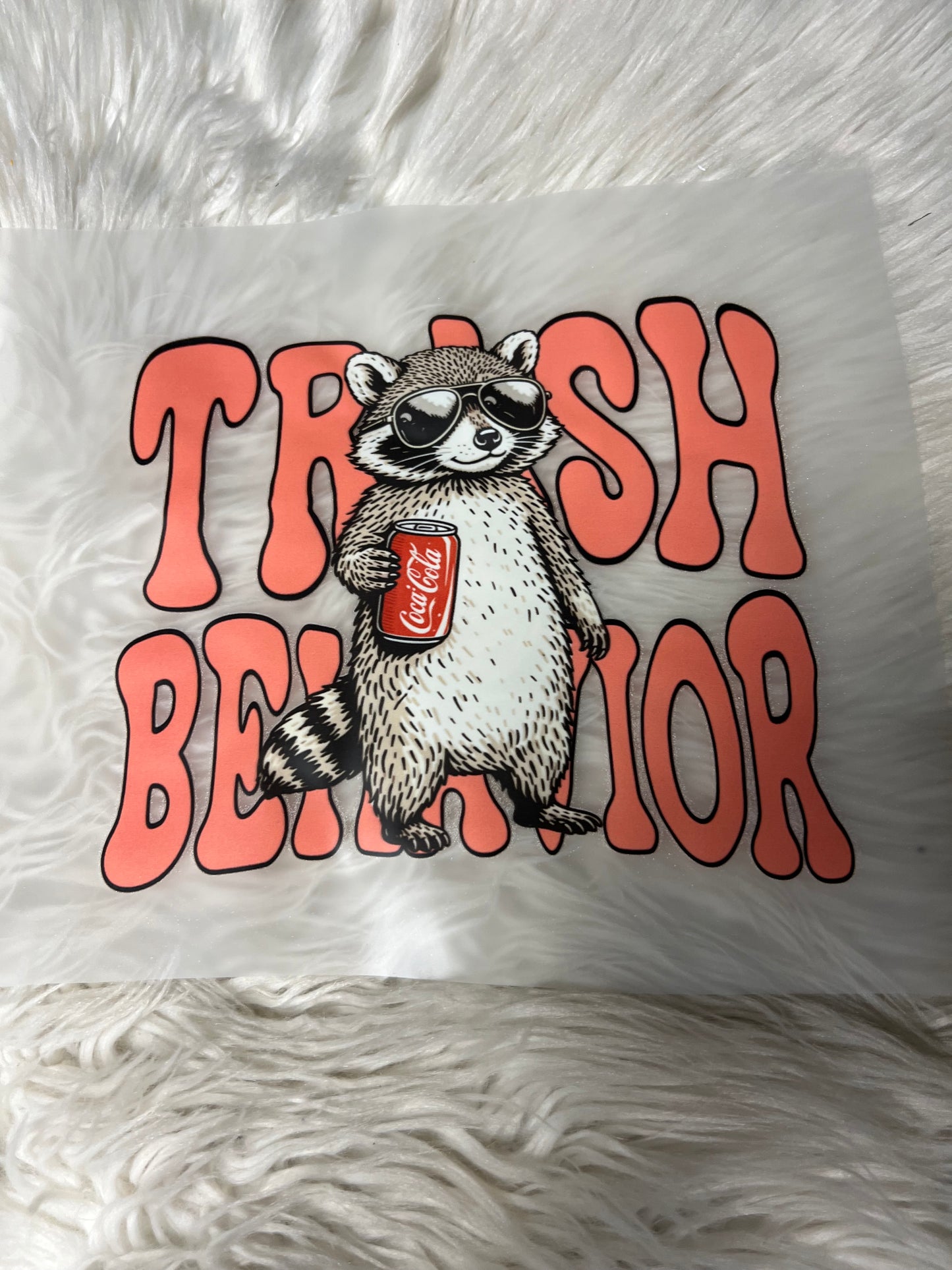 New DTF trash behavior, raccoon 