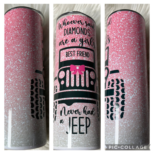 20 ounce metal Tumblr