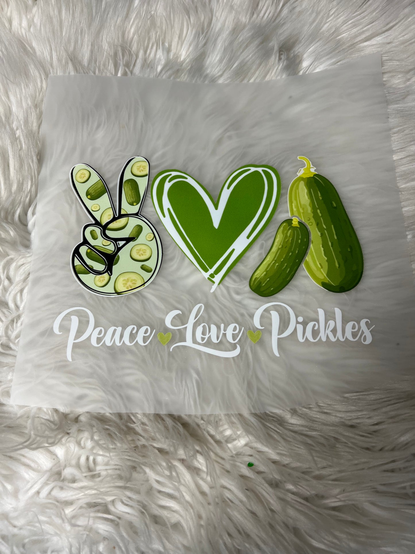 DTF  print pickle lover