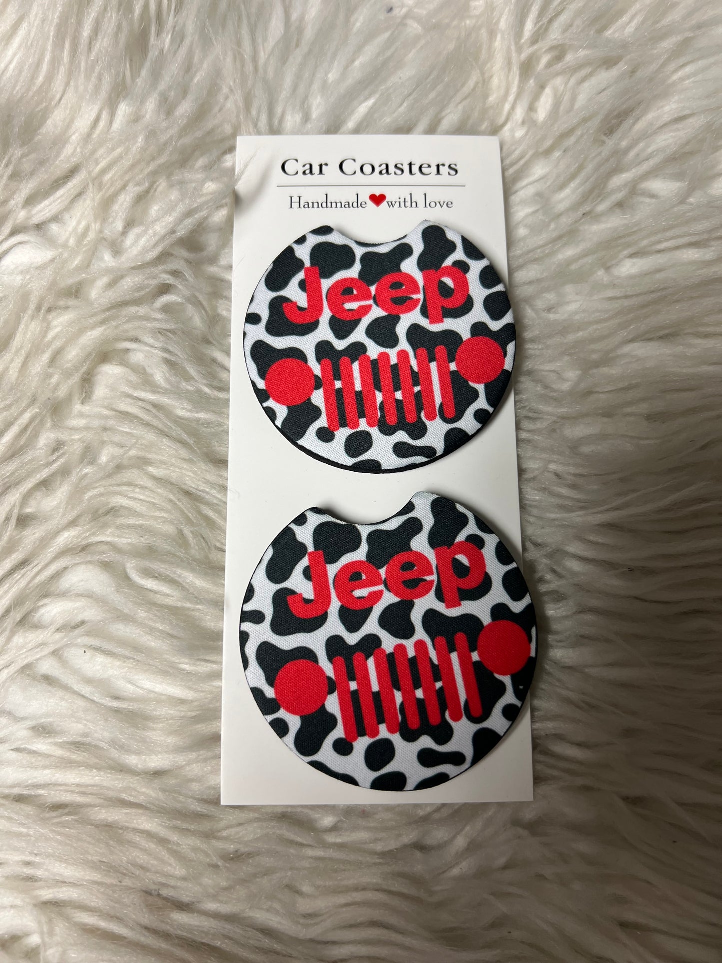 car coasters pink