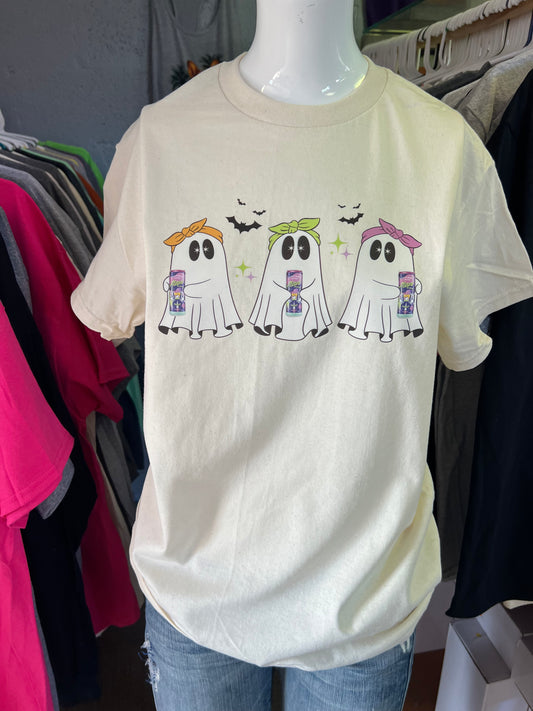 New  unisex T-shirt Halloween energy drink