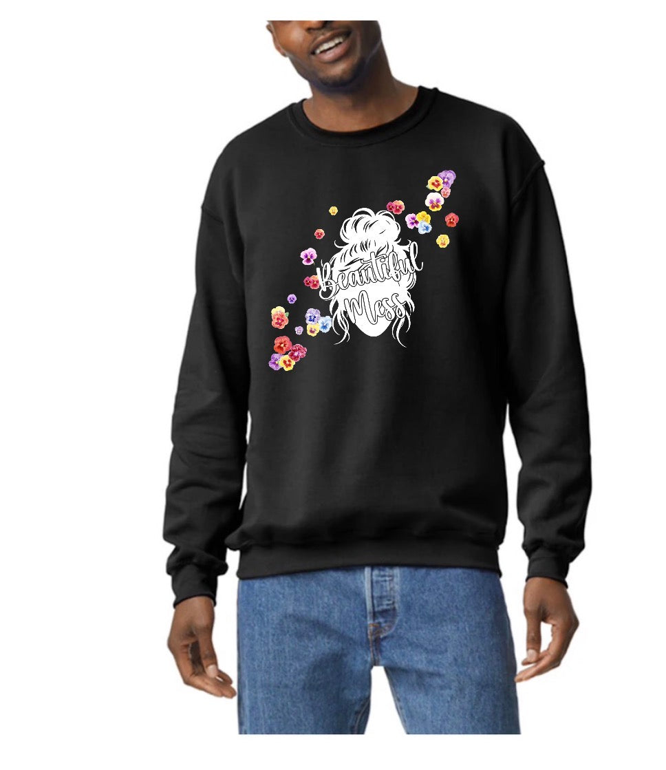 New unisex beautiful mess our logo