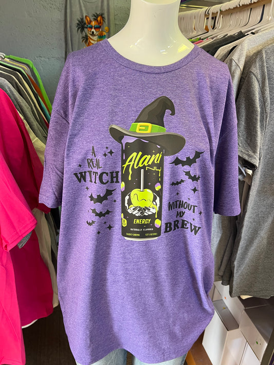 New  unisex Gilden, soft style  T-shirt Halloween energy drink
