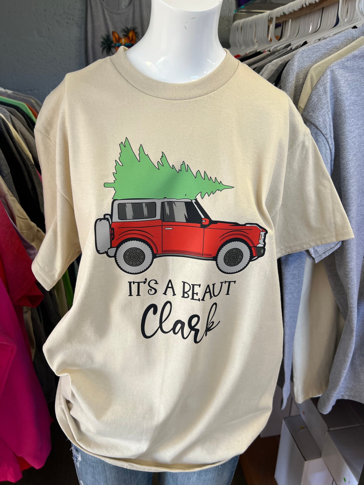 New  unisex T-shirt 4 x 4 Christmas