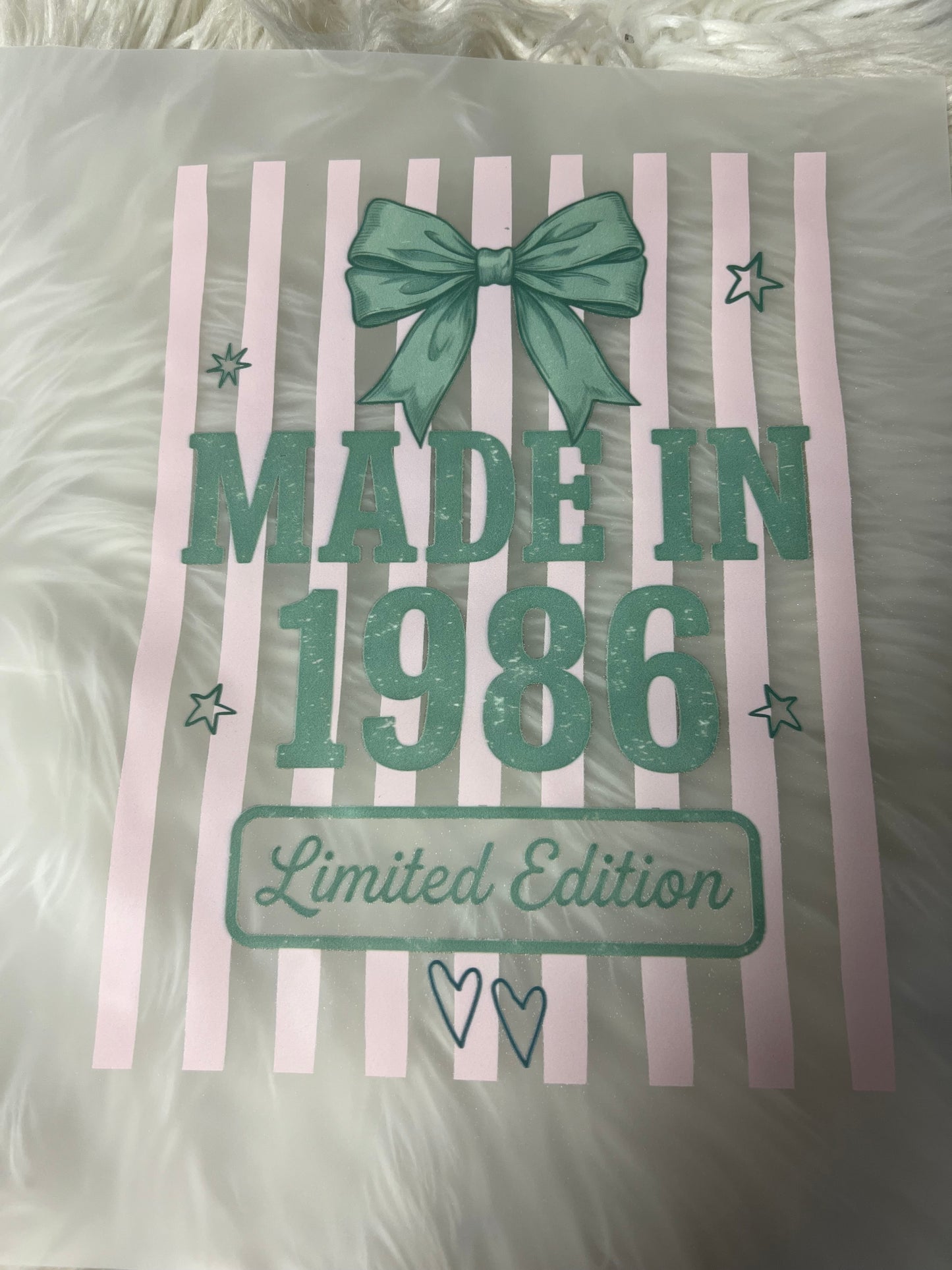 New DTF made in the 1986 