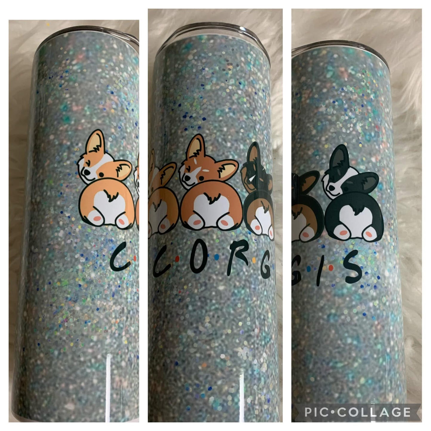 20 ounce Tumblr corgi