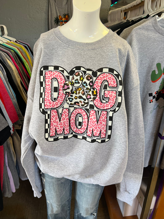 New unisex crewneck sweatshirt dog mom