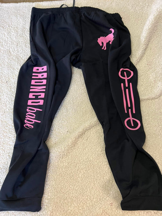 New unisex jerzees bottoms black