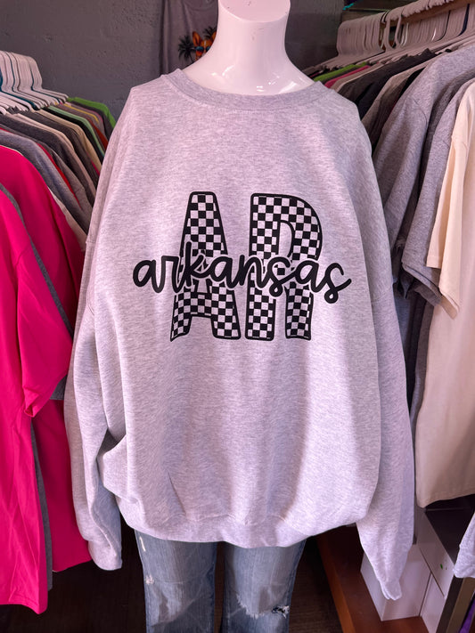 New crewneck sweatshirt unisex Arkansas 