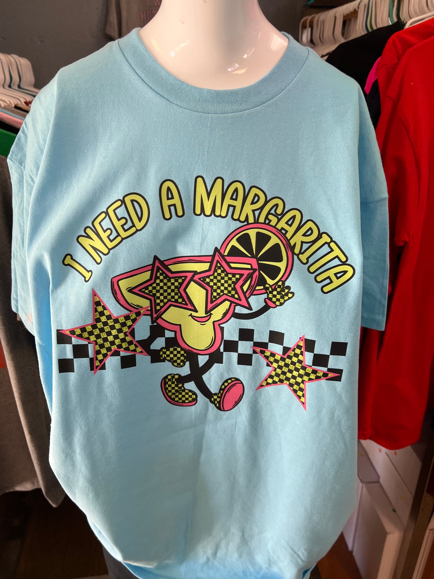 New unisex funny I need a margarita