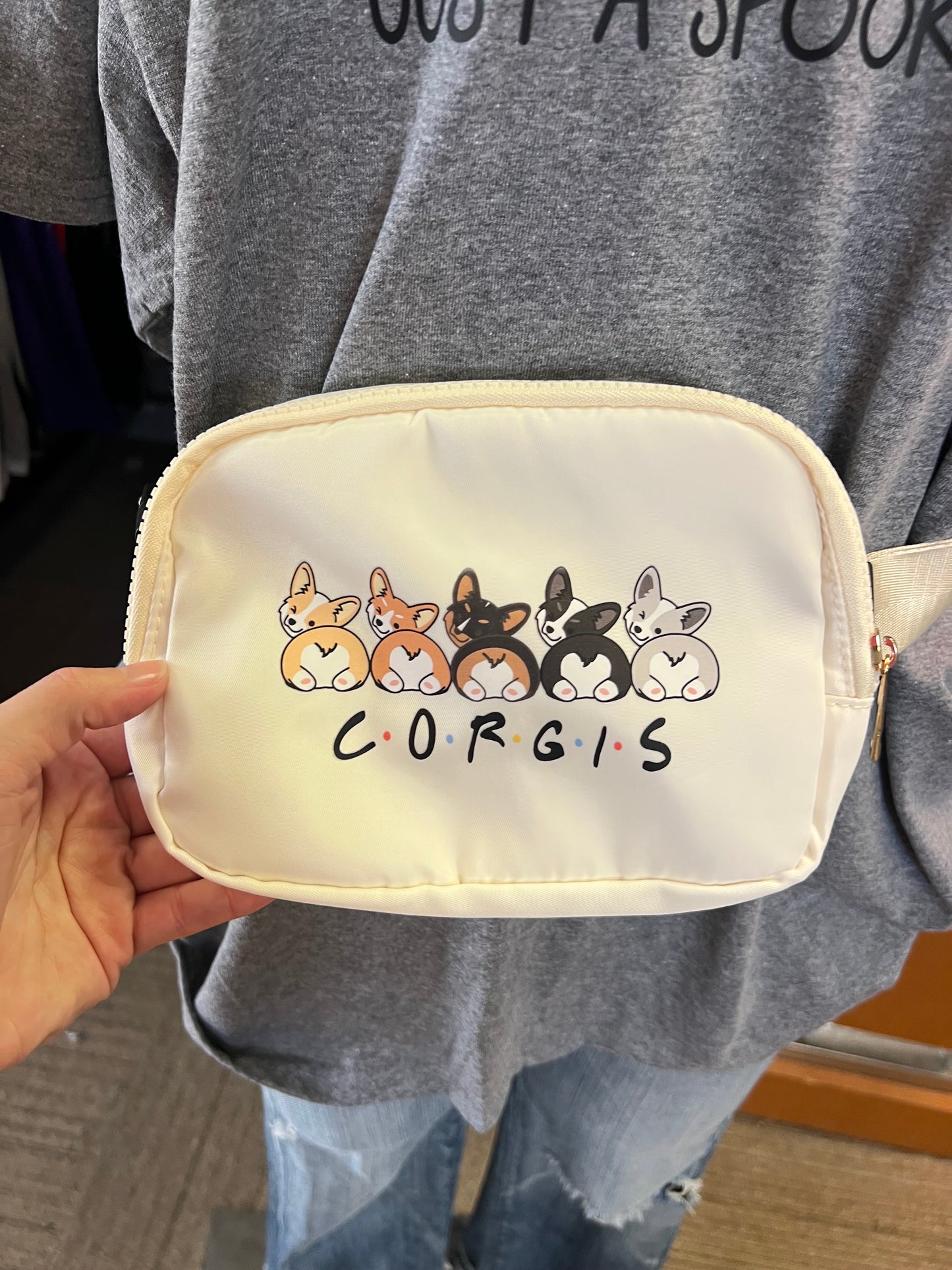 New zipper wasted bags adjustable