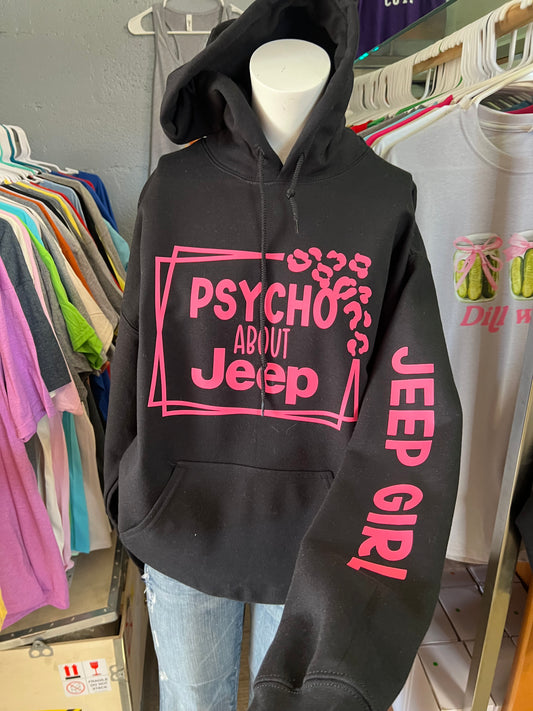 Brand new unisex psycho 4 x 4 hoodie