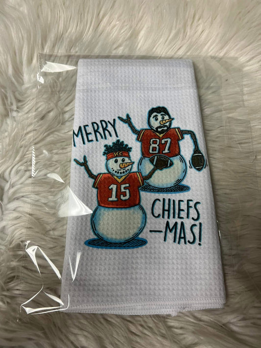 Decorative hand towel football