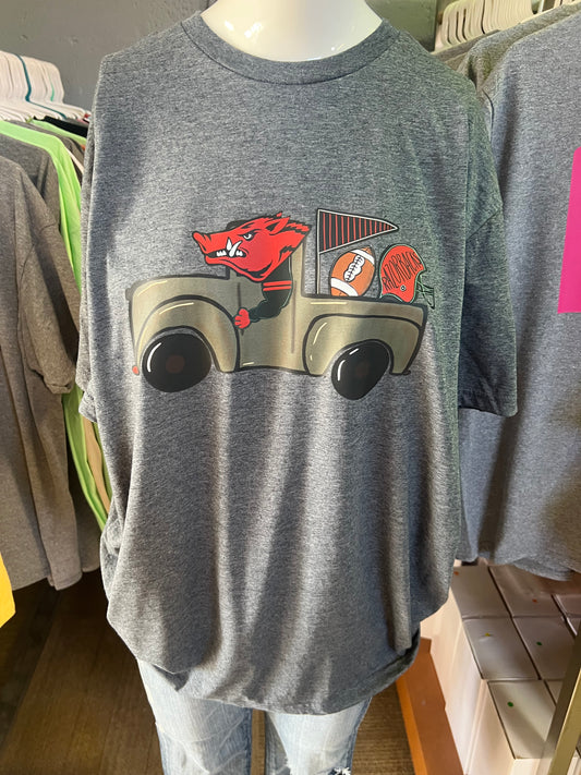 New Unisex T-shirt football Gilden soft style T-shirt