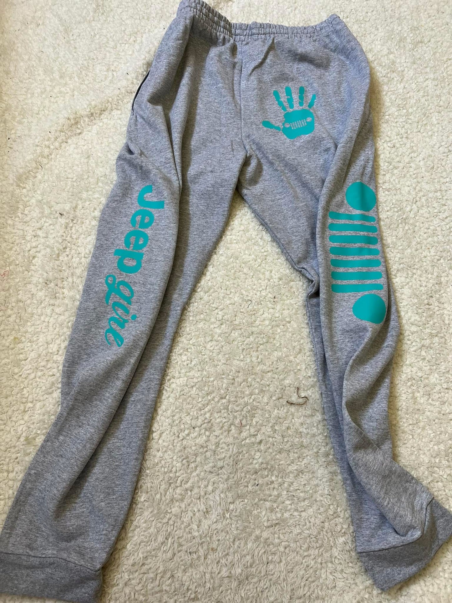 New unisex jerzees bottoms gray