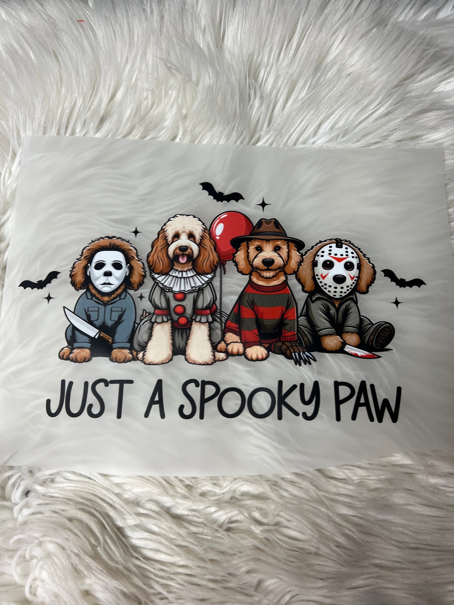 New DTF Halloween doodle/poodles 