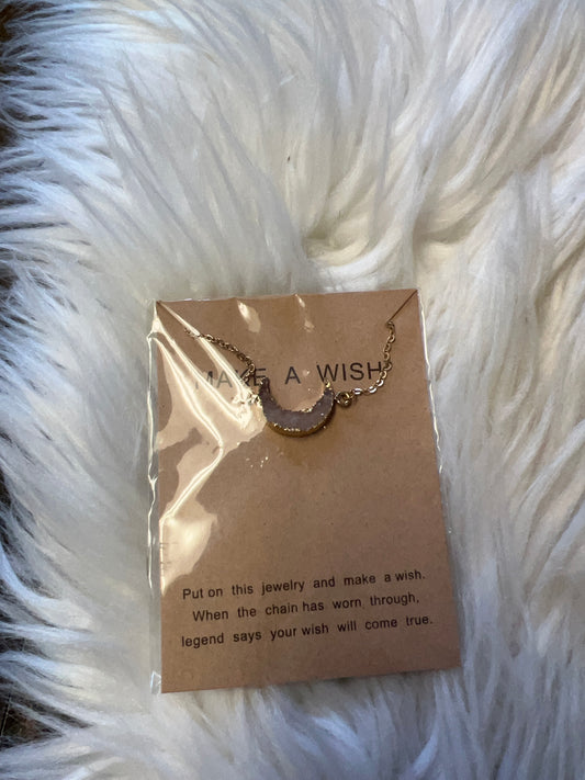New  necklace  make a wish