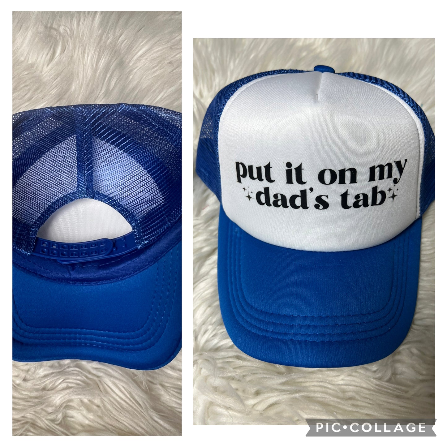 New hat Put it on my dads tab