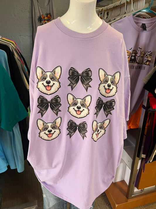 New  unisex T-shirt corgi