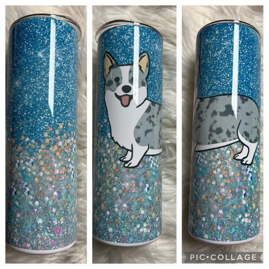 20 ounce Tumblr corgi