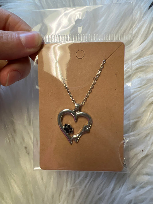 New  necklace dog