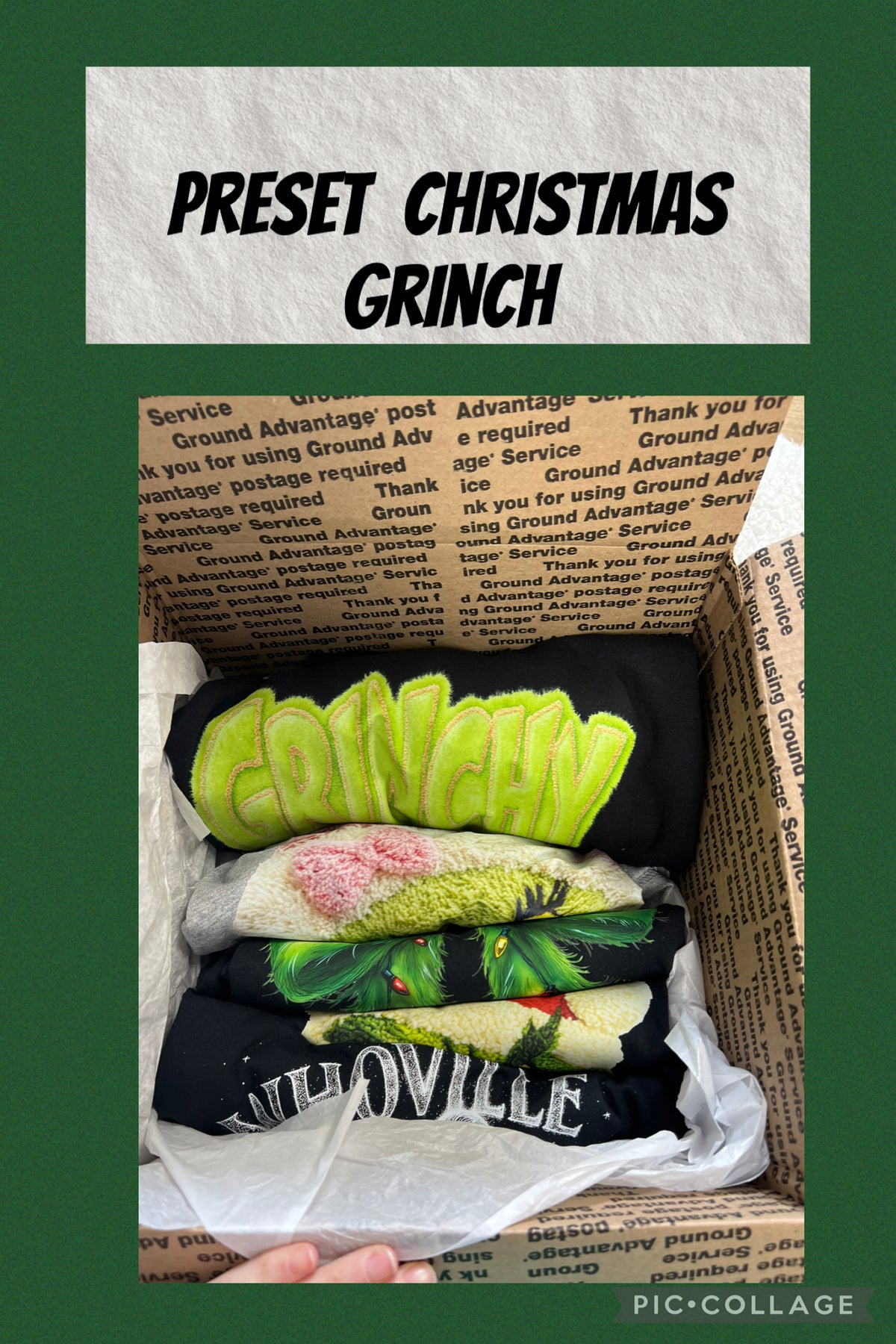 Pre-set Mystery five T-shirts bundle Christmas movie 
