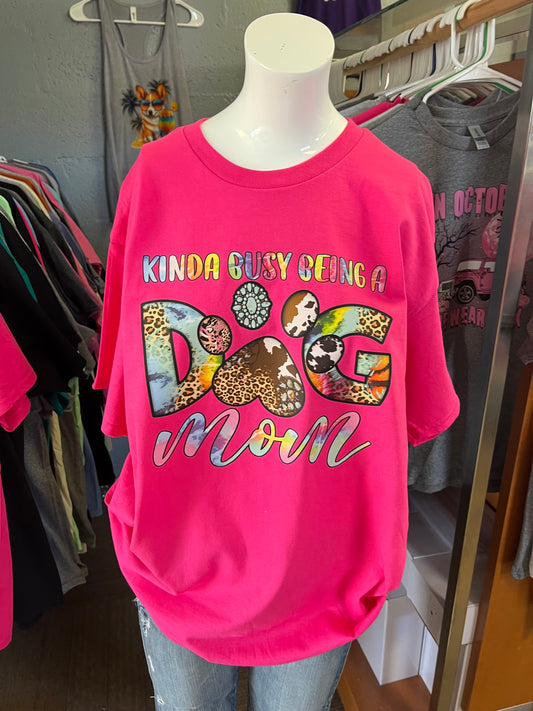 New  unisex T-shirt dog mom