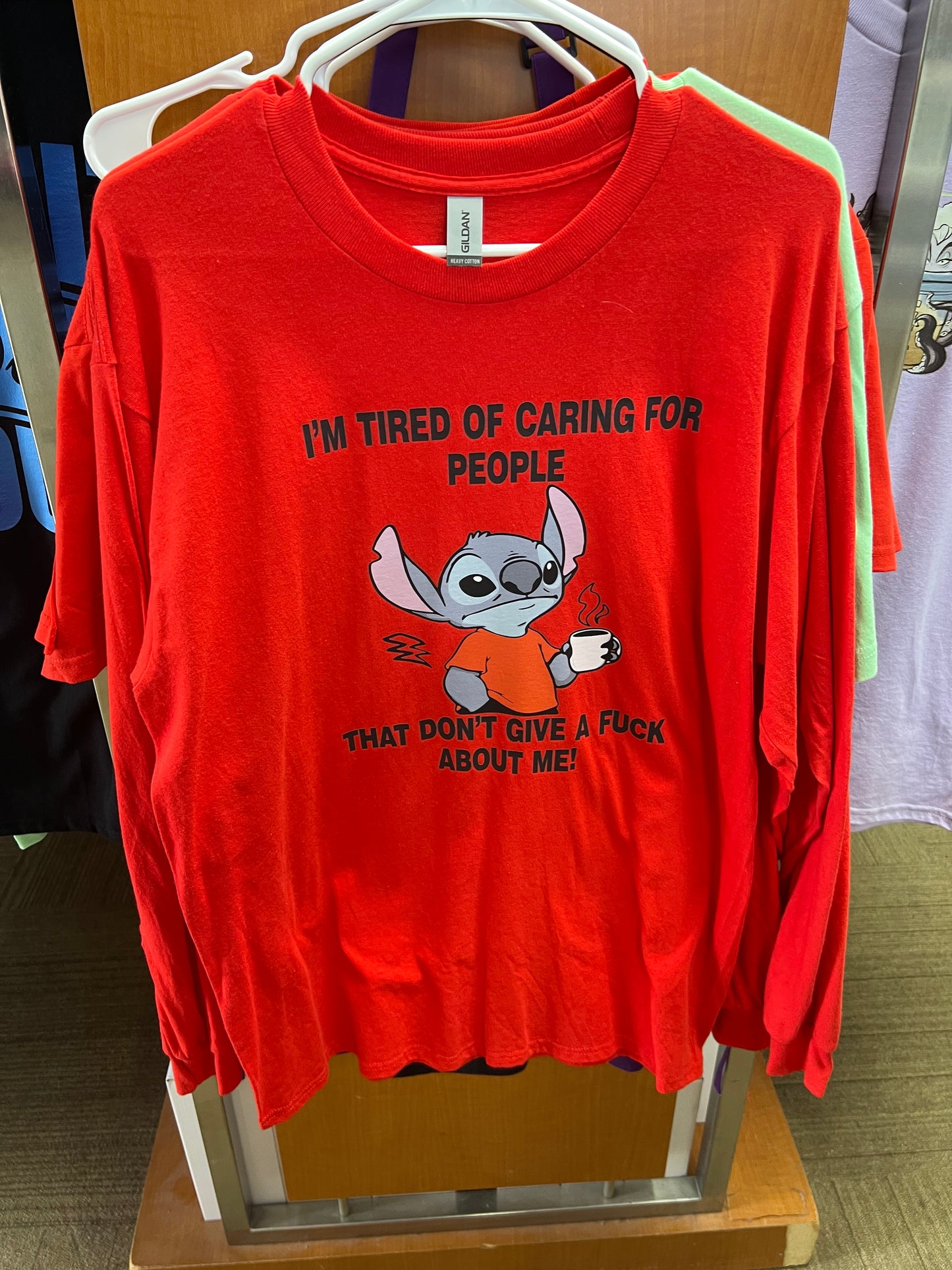Ready to ship out Gildan large long sleeve