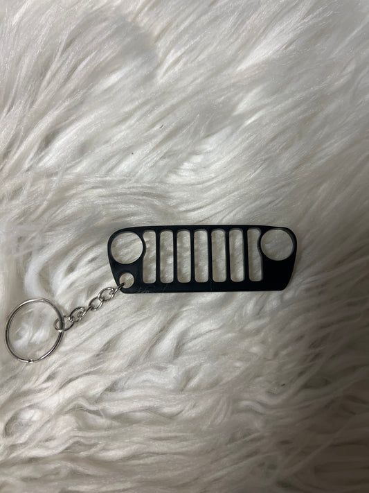 New 4 x 4 keychain black