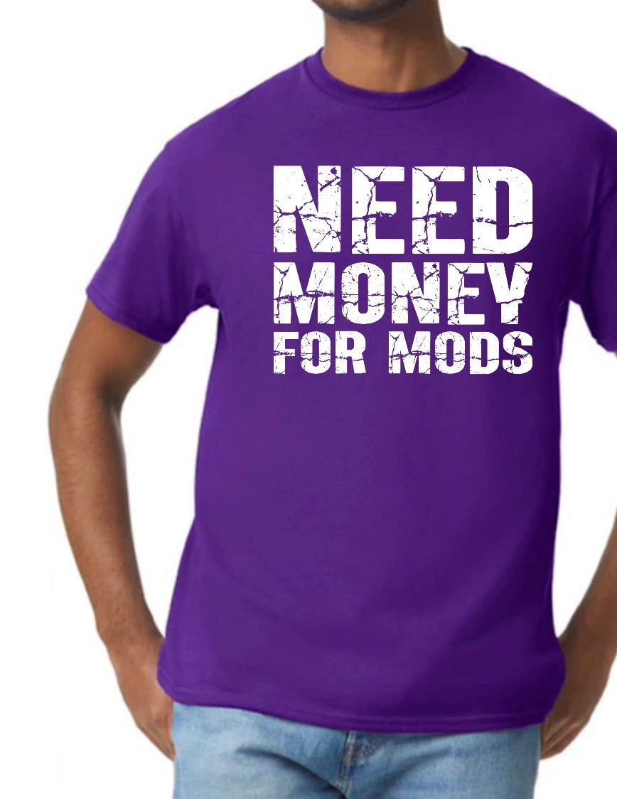 New unisex purple need money for mods