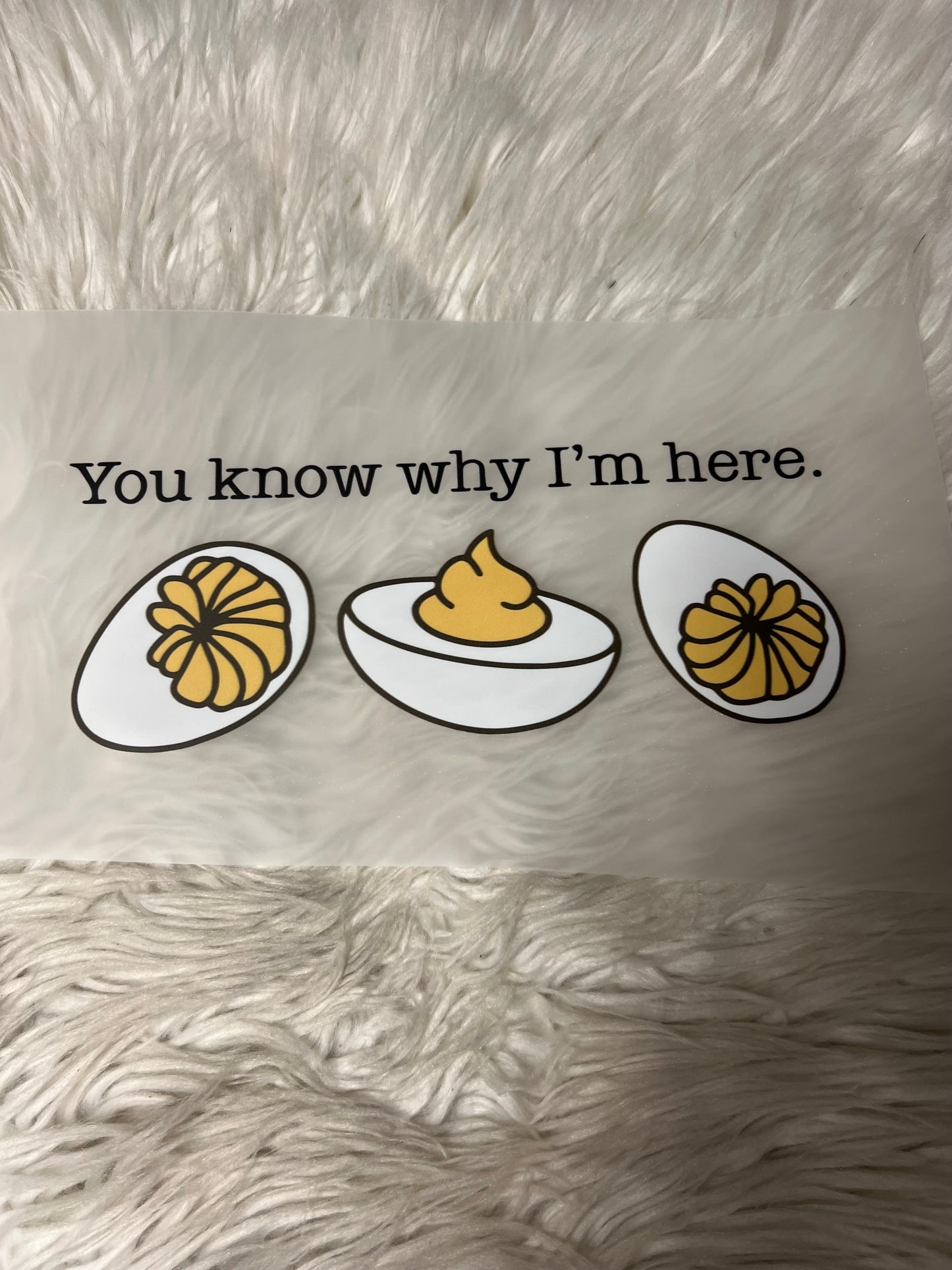 DTF  print  Thanksgiving deviled eggs 