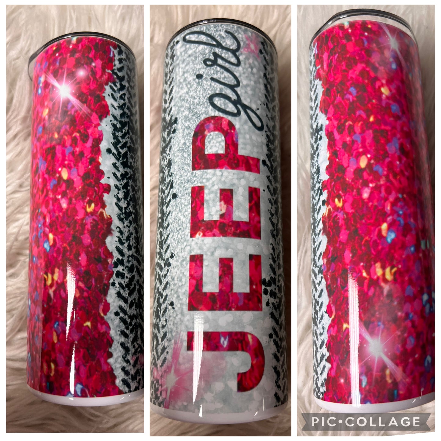 20 ounce metal Tumblr