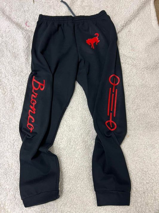 New unisex jerzees bottoms black