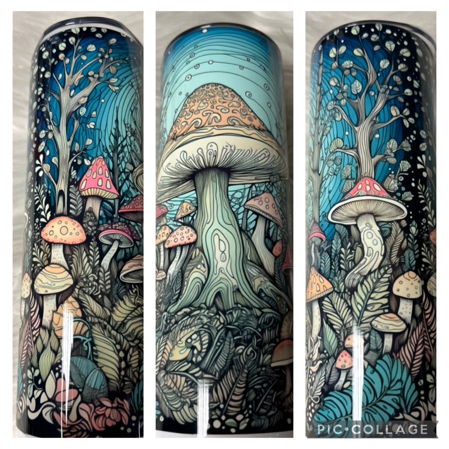 20 ounce Tumblr mushroom