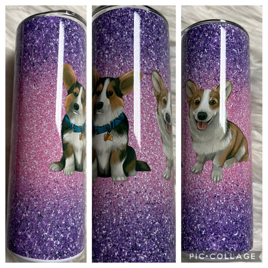 20 ounce Tumblr corgi