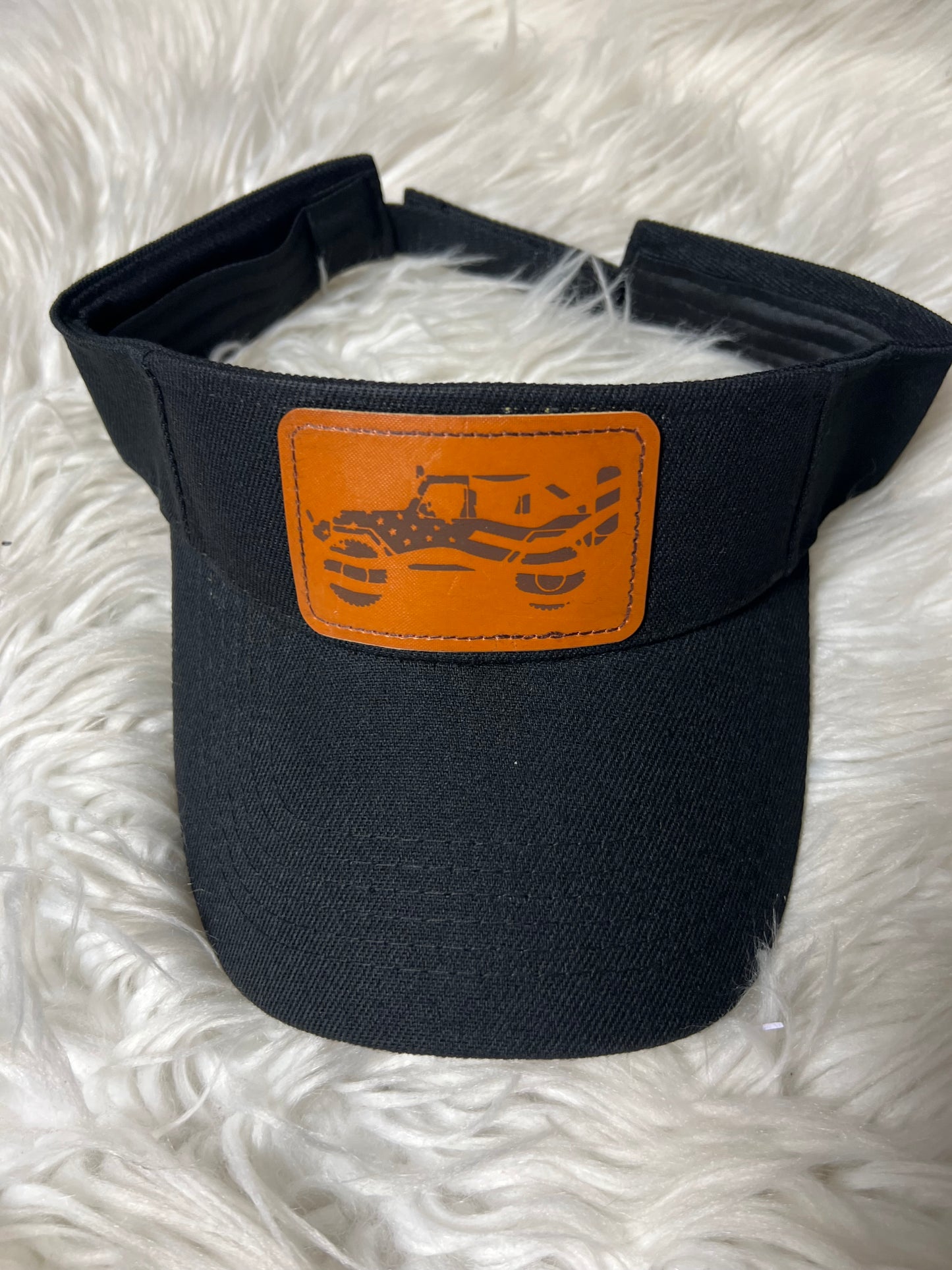 New visor hat, 4 x 4 vehicle