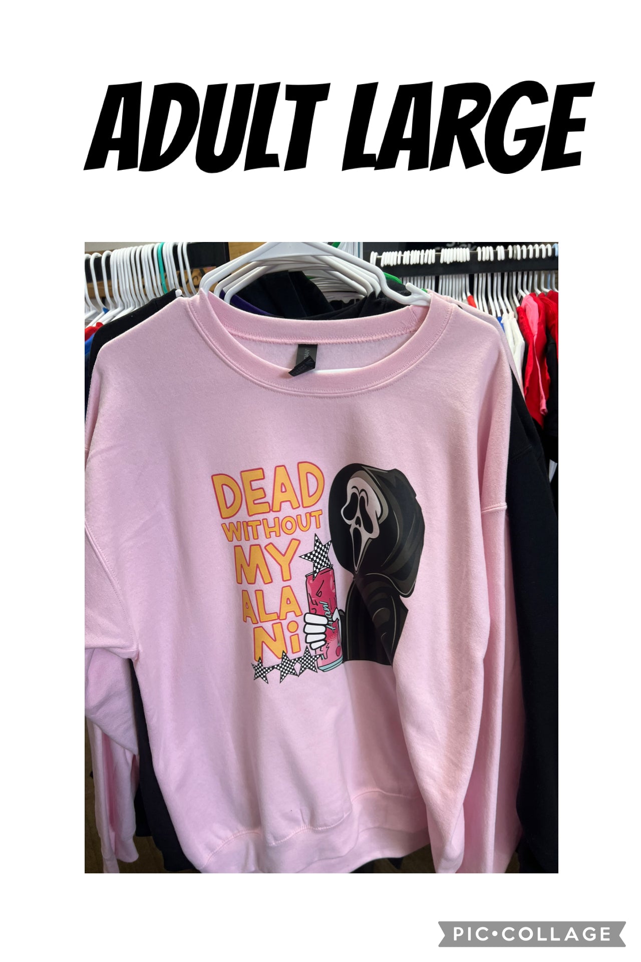 New unisex clearance adult crewneck