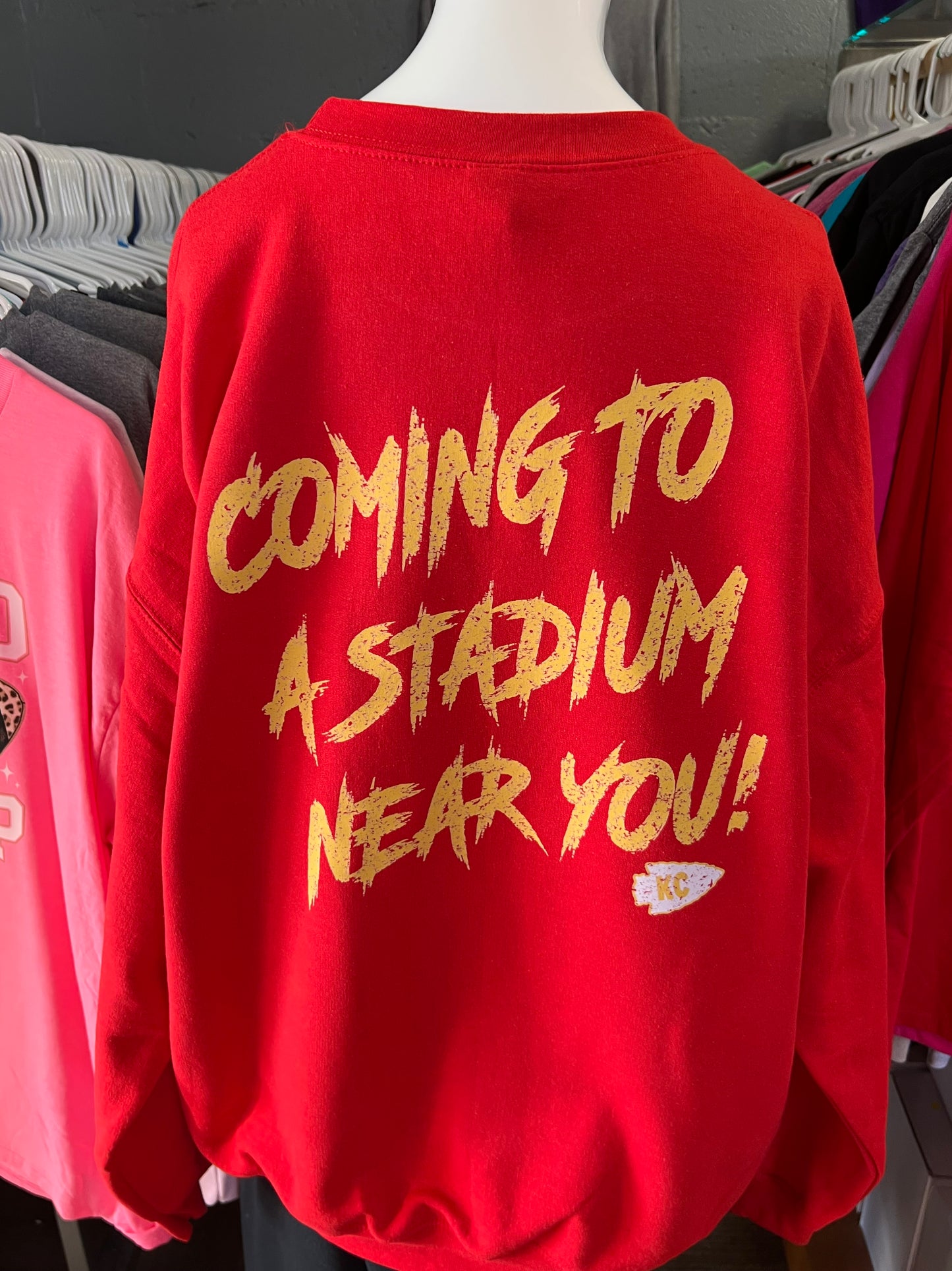 New unisex football  revenge front and back
