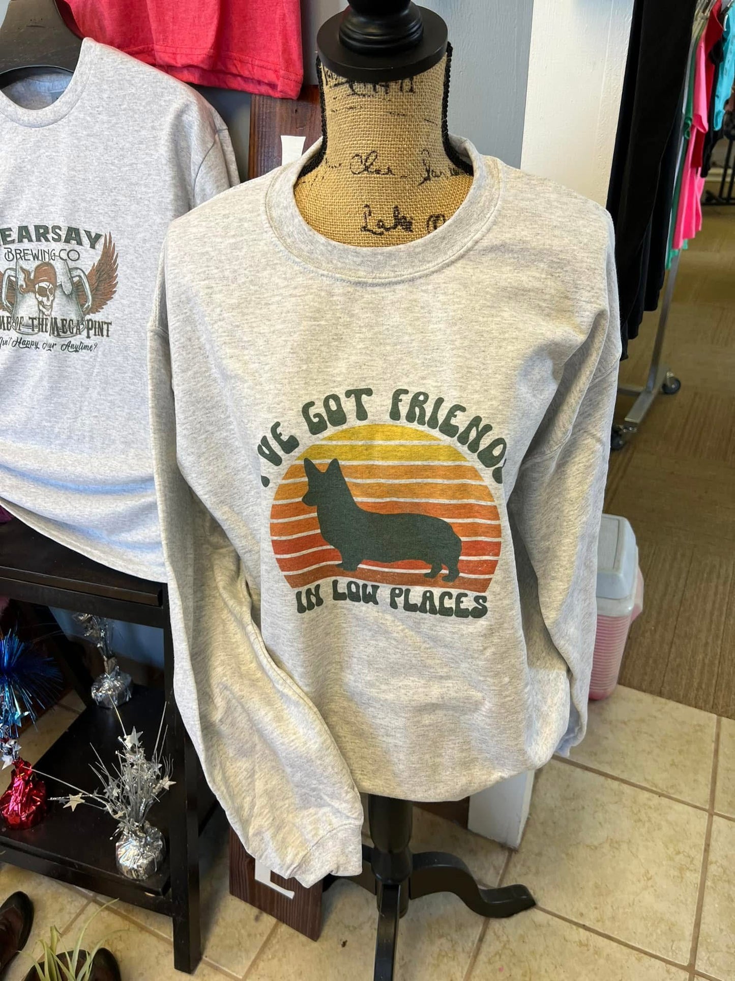 New unisex corgi top