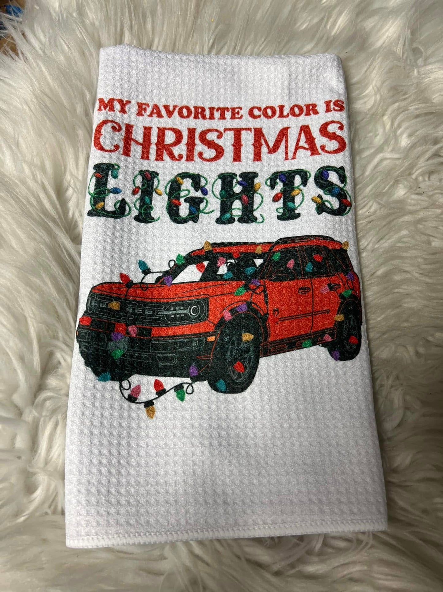 Decorative hand towel 4 x 4