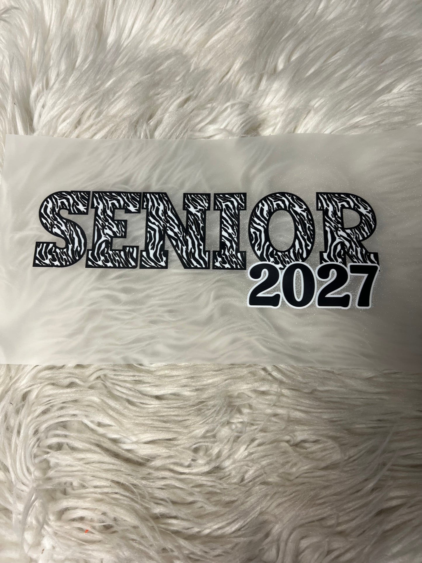New DTF senior 2027 zebra
