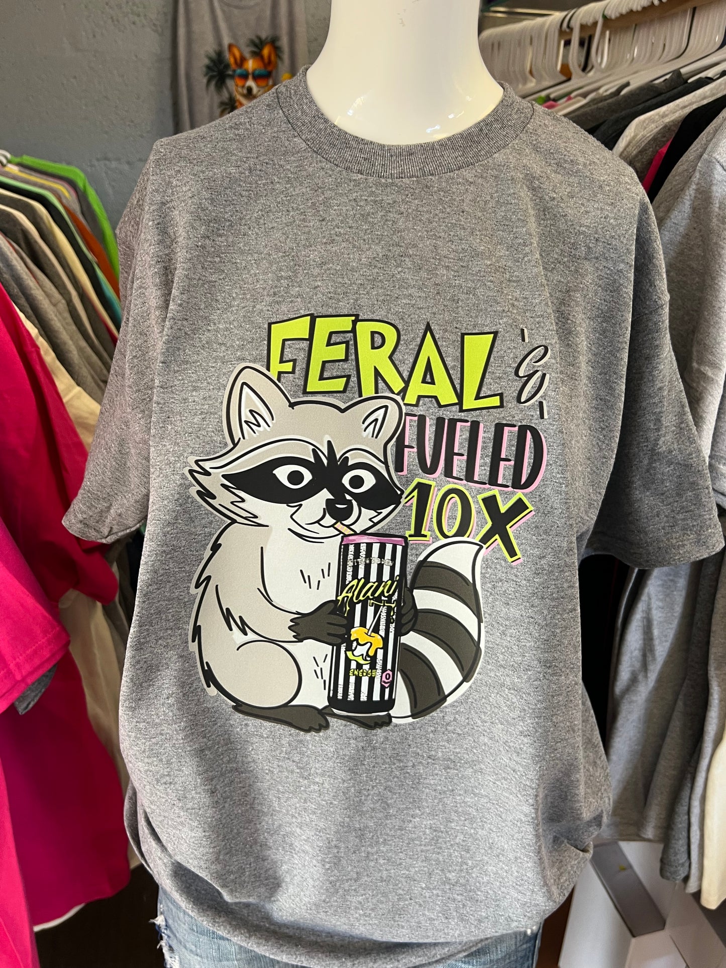 New  unisex T-shirt energy drink