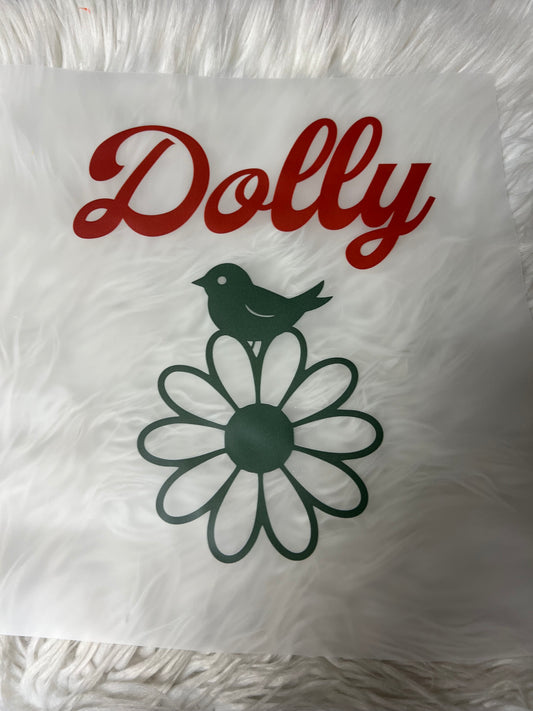 New DTF red and green