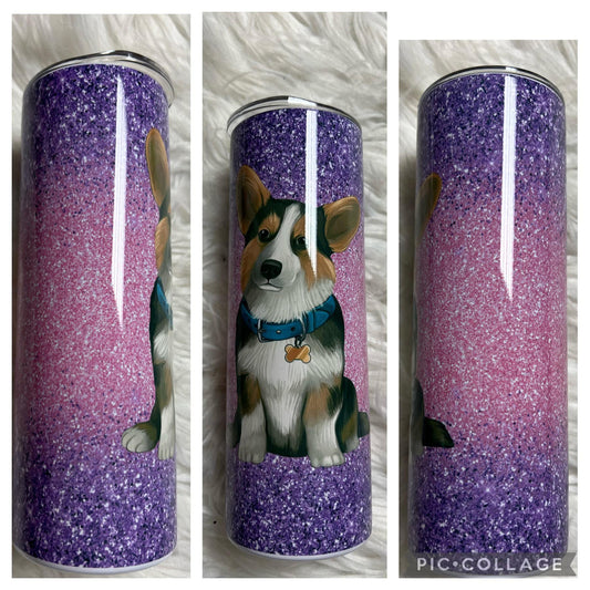 20 ounce Tumblr corgi