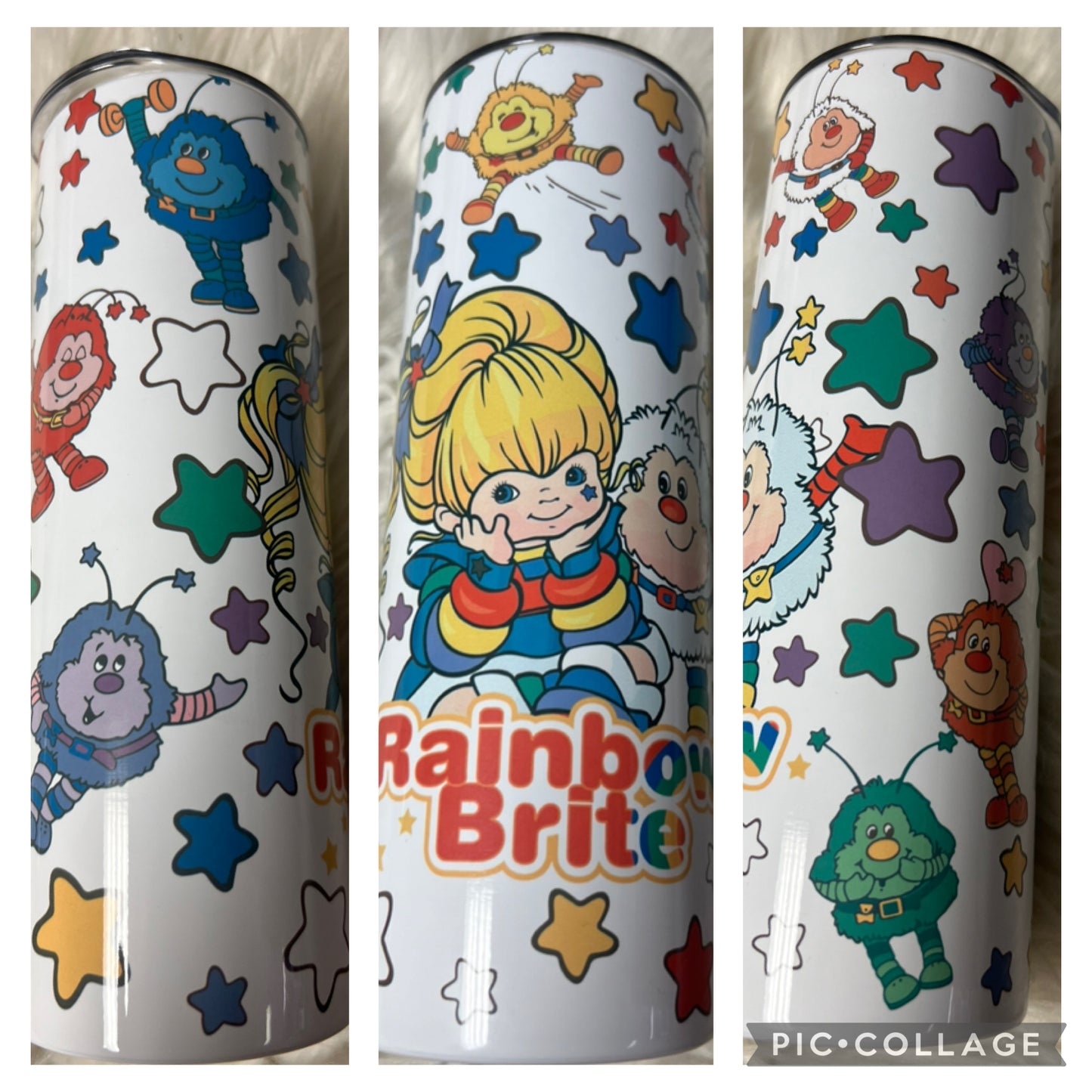 20 ounce metal Tumblr rainbow