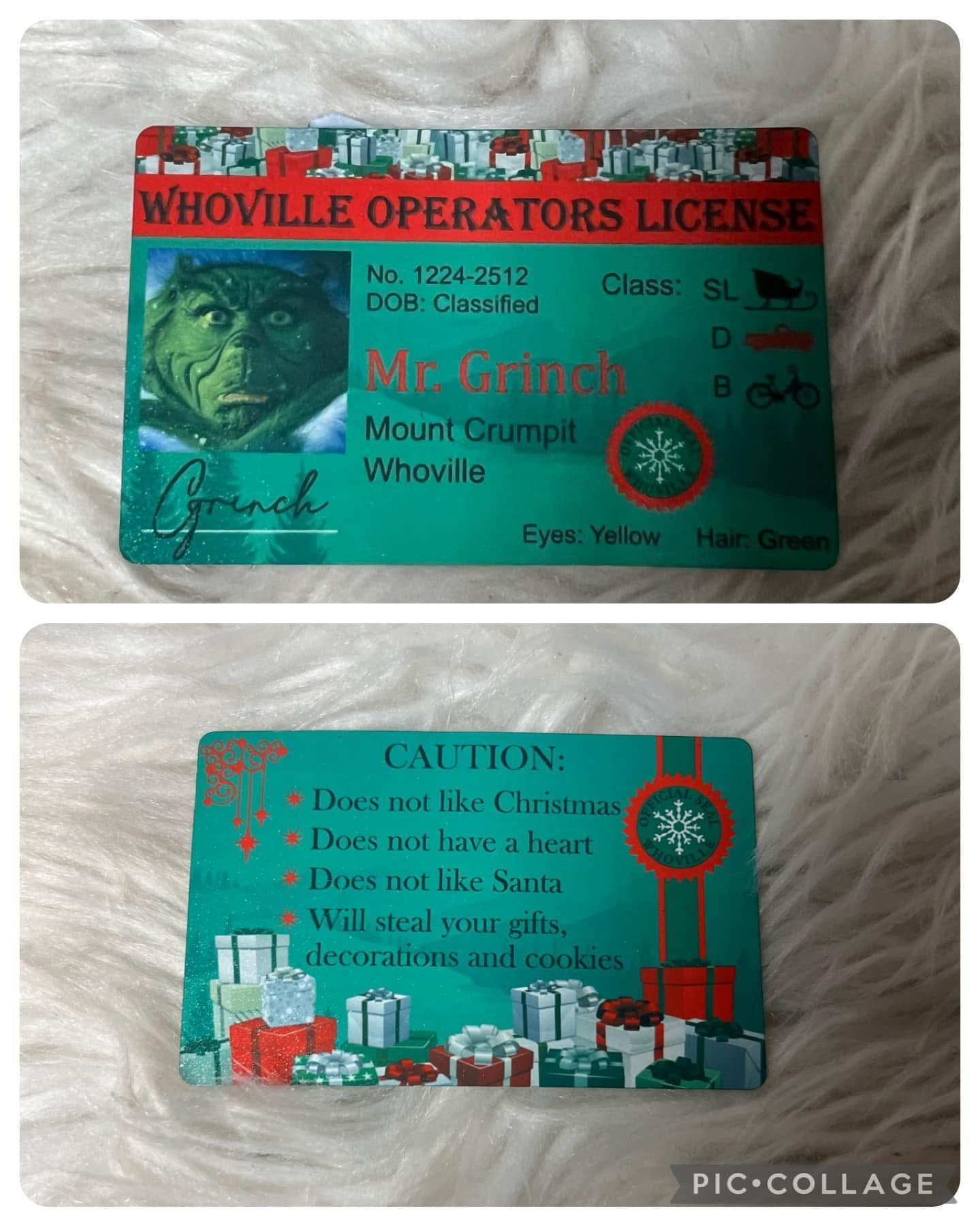 Christmas license
