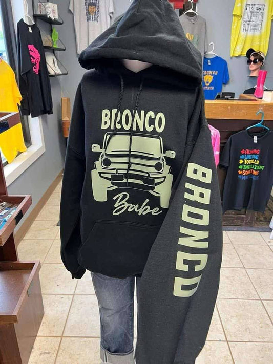 unisex  4 x 4 hoodie black