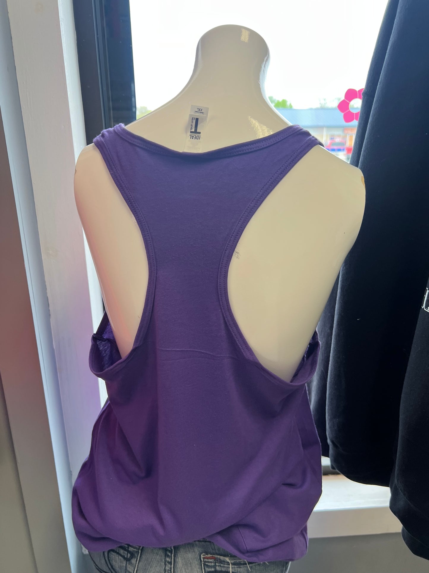 New ladies next level, Razorback tank top